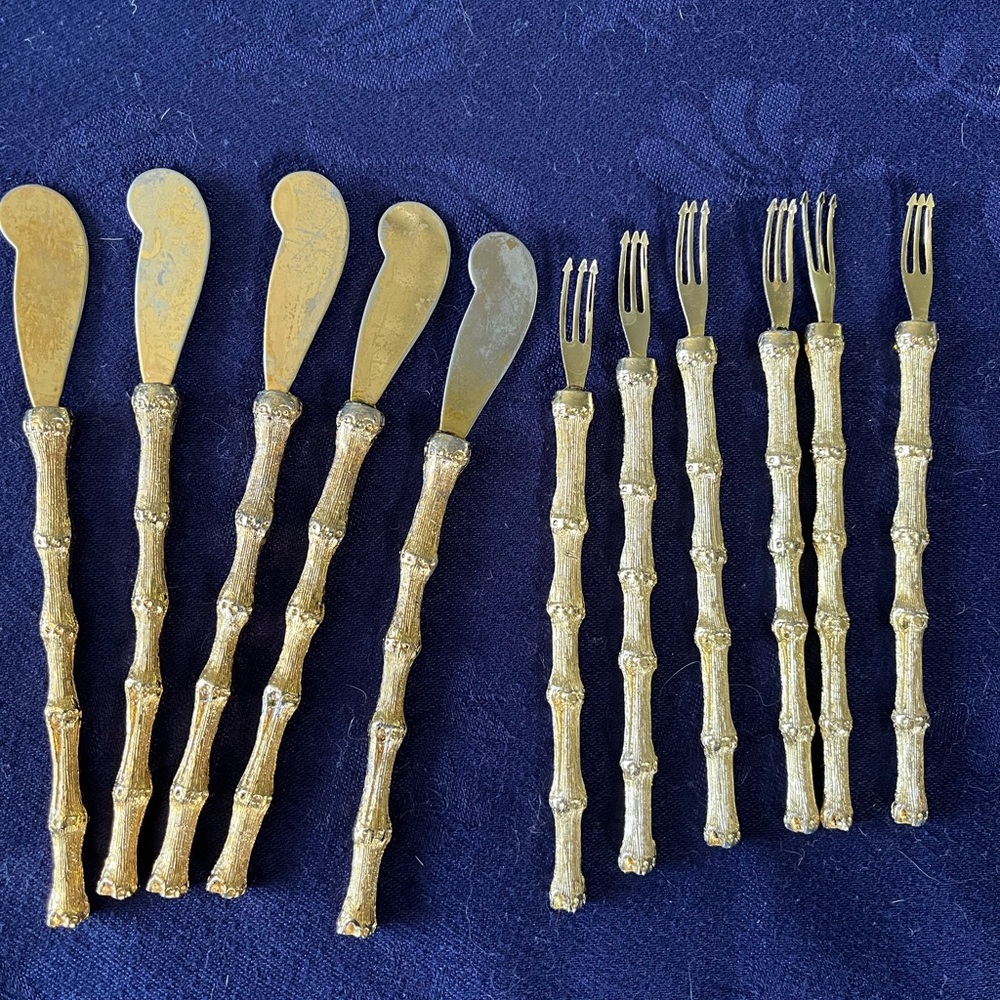 Mcm cocktail forks and knives